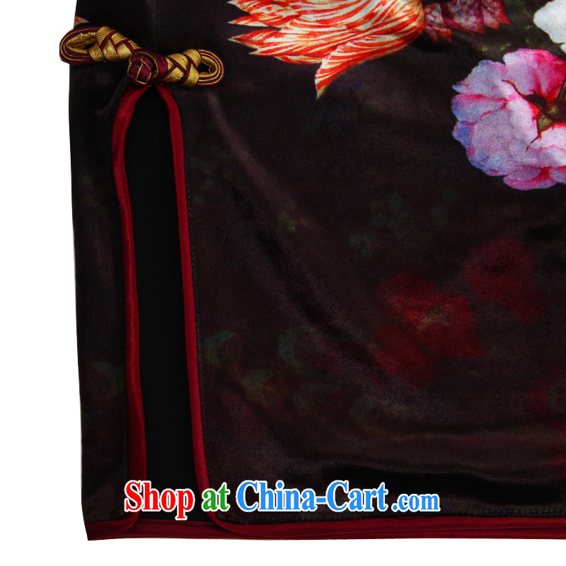 Butterfly Lovers spring 2015 the new, improved cuff fashion cheongsam daily scouring pads cheongsam dress cheongsam beauty 47,004 figure XXXL, Butterfly Lovers, shopping on the Internet