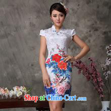Health concerns women * mu, charm summer improved stylish cotton cheongsam dress hand-tie short cheongsam autumn and winter, pink XL pictures, price, brand platters! Elections are good character, the national distribution, so why buy now enjoy more preferential! Health