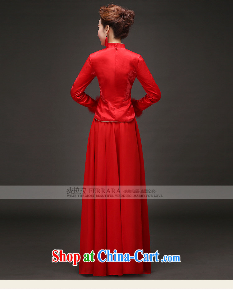 La winter 2015 new retro Chinese light drilling thick cheongsam dress maternity dress XL Suzhou shipping pictures, price, brand platters! Elections are good character, the national distribution, so why buy now enjoy more preferential! Health