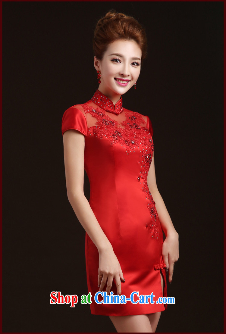 Ting Beverly toast Service Bridal Fashion winter dresses wedding dresses new 2014 autumn and winter clothing short wedding dresses red S pictures, price, brand platters! Elections are good character, the national distribution, so why buy now enjoy more preferential! Health