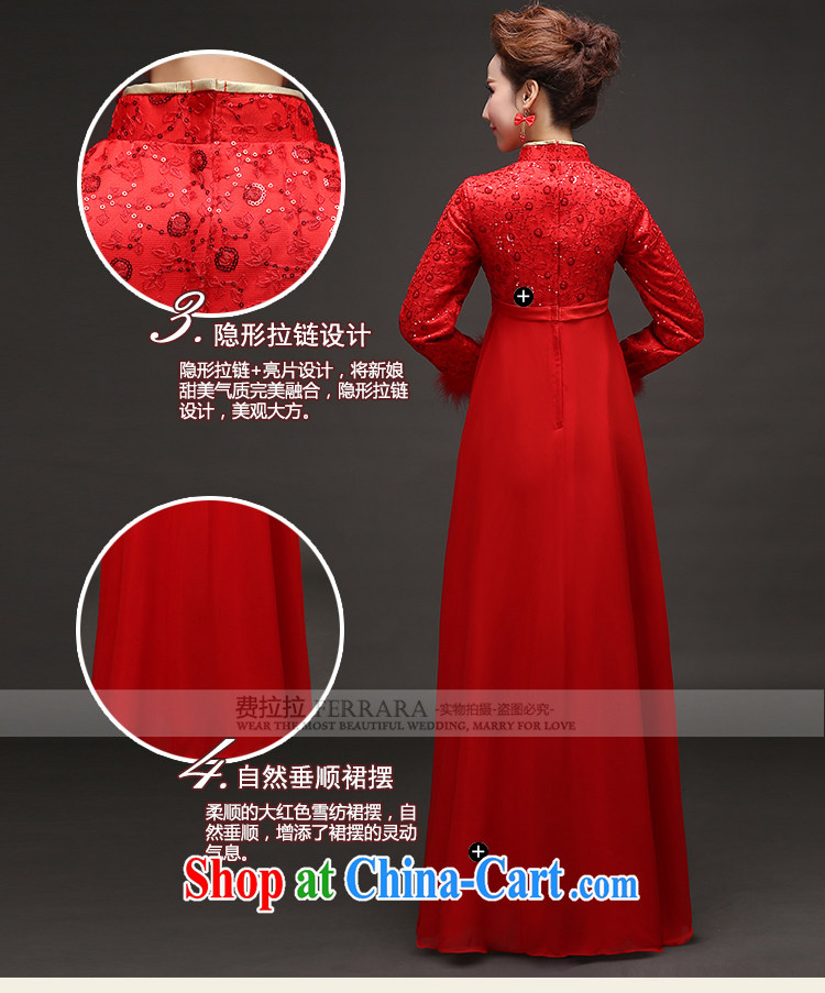 Ferrara 2015 new winter clothes thick antique Chinese, for maternity dress cheongsam dress XL Suzhou shipping pictures, price, brand platters! Elections are good character, the national distribution, so why buy now enjoy more preferential! Health