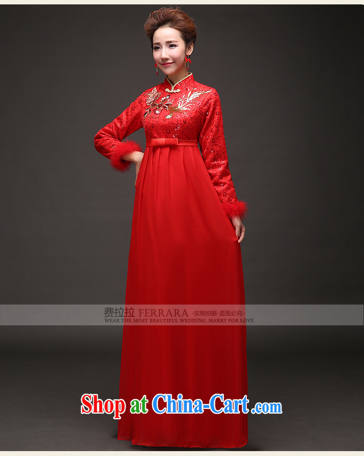Ferrara 2015 new winter clothes thick antique Chinese, for maternity dress cheongsam dress XL Suzhou shipping pictures, price, brand platters! Elections are good character, the national distribution, so why buy now enjoy more preferential! Health