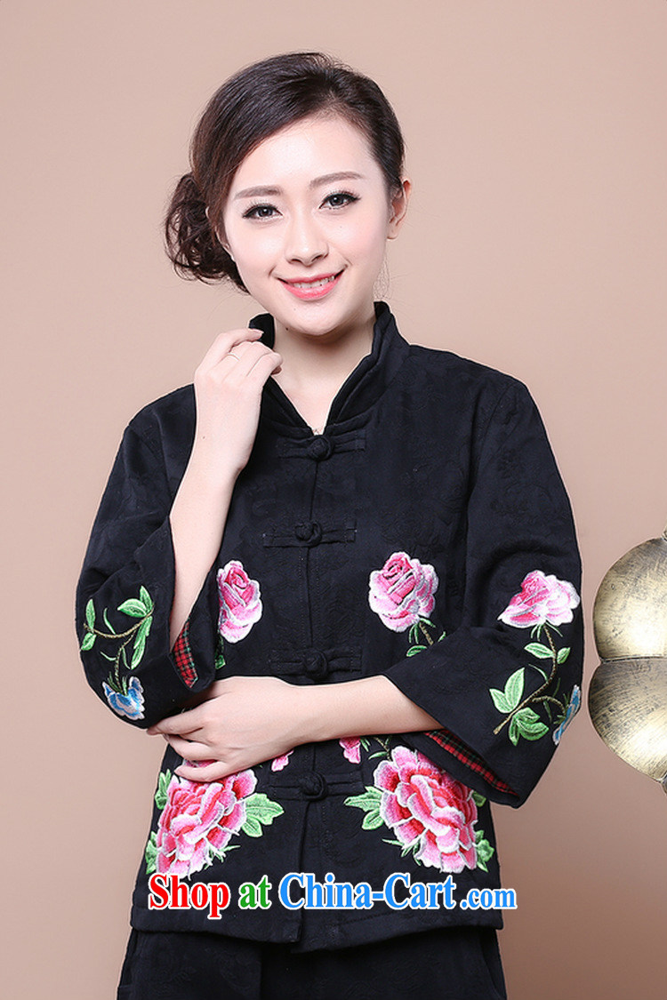 2014 fall and winter girls decorated in stylish cotton jacquard Tang jackets kit to sell FG red T-shirt XXXXL pictures, price, brand platters! Elections are good character, the national distribution, so why buy now enjoy more preferential! Health