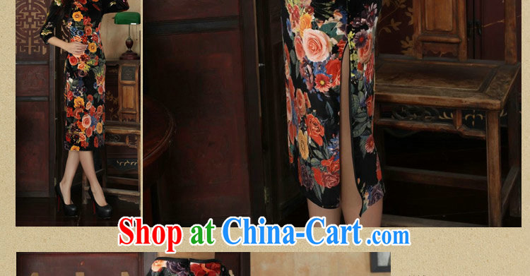 Take the dresses with autumn Tang Women's clothes new, for improved stretch the wool painting stylish classic in long sleeves dresses such as figure 2 XL pictures, price, brand platters! Elections are good character, the national distribution, so why buy now enjoy more preferential! Health