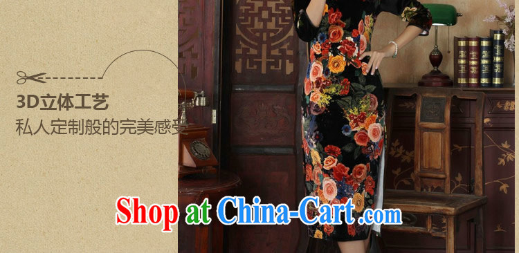 Take the dresses with autumn Tang Women's clothes new, for improved stretch the wool painting stylish classic in long sleeves dresses such as figure 2 XL pictures, price, brand platters! Elections are good character, the national distribution, so why buy now enjoy more preferential! Health