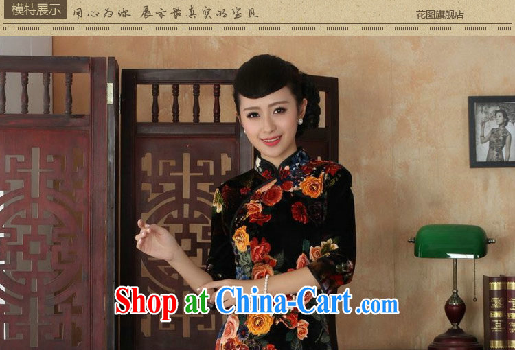 Take the dresses with autumn Tang Women's clothes new, for improved stretch the wool painting stylish classic in long sleeves dresses such as figure 2 XL pictures, price, brand platters! Elections are good character, the national distribution, so why buy now enjoy more preferential! Health