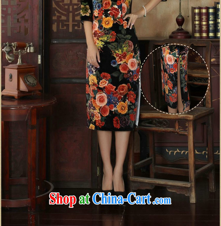 Take the dresses with autumn Tang Women's clothes new, for improved stretch the wool painting stylish classic in long sleeves dresses such as figure 2 XL pictures, price, brand platters! Elections are good character, the national distribution, so why buy now enjoy more preferential! Health