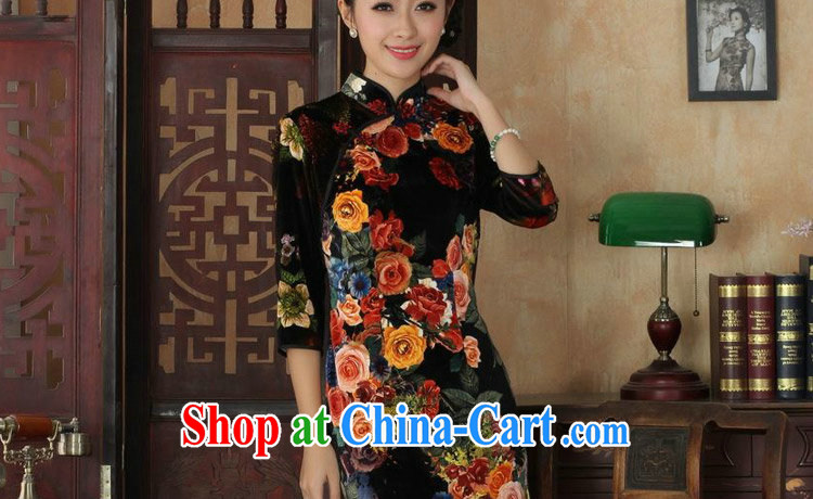 Take the dresses with autumn Tang Women's clothes new, for improved stretch the wool painting stylish classic in long sleeves dresses such as figure 2 XL pictures, price, brand platters! Elections are good character, the national distribution, so why buy now enjoy more preferential! Health