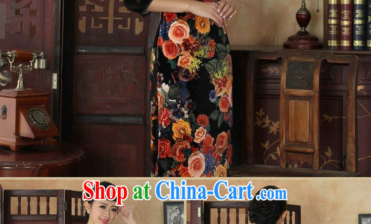 Take the dresses with autumn Tang Women's clothes new, for improved stretch the wool painting stylish classic in long sleeves dresses such as figure 2 XL pictures, price, brand platters! Elections are good character, the national distribution, so why buy now enjoy more preferential! Health