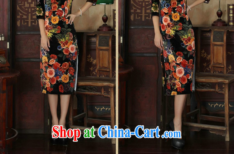 Take the dresses with autumn Tang Women's clothes new, for improved stretch the wool painting stylish classic in long sleeves dresses such as figure 2 XL pictures, price, brand platters! Elections are good character, the national distribution, so why buy now enjoy more preferential! Health