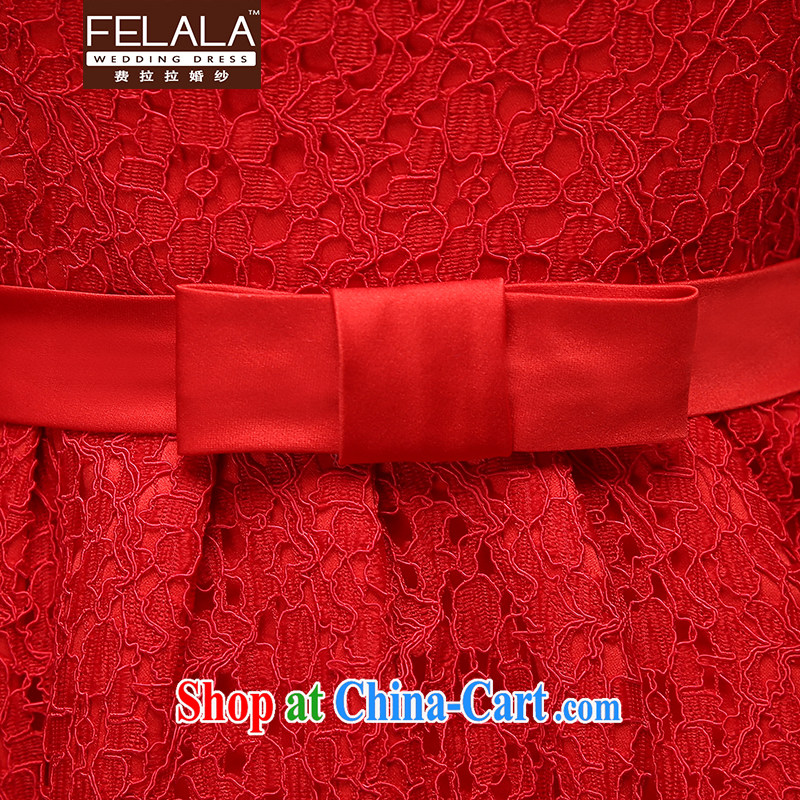 Ferrara 2015 new winter thick antique Chinese territorial waters, soluble lace cheongsam dress XL Suzhou shipping, La wedding (FELALA), shopping on the Internet