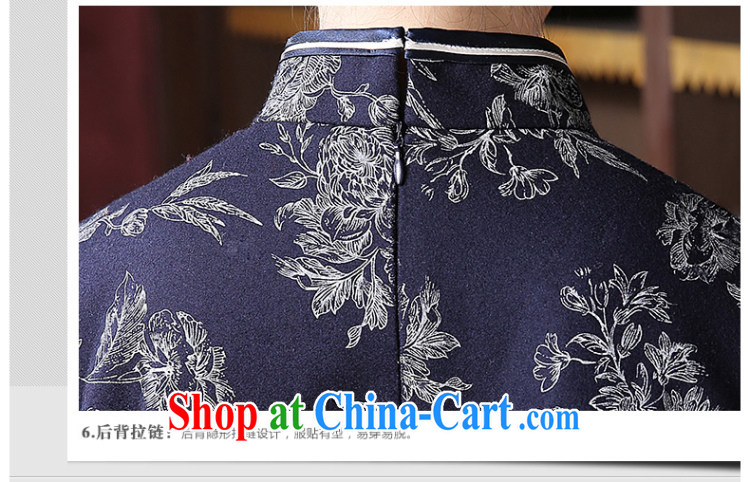 The CYD HO Kwun Tong' Buddha, Xiaodong replacing long-sleeved dresses 2014 new fleece, long, antique dresses skirts QC 41,037 dark XXL pictures, price, brand platters! Elections are good character, the national distribution, so why buy now enjoy more preferential! Health