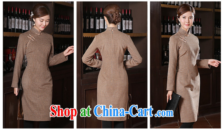The CYD HO Kwun Tong years Xiao 2014 winter clothes new Korea long-sleeved wool dresses retro long QC 41,027 light coffee XXXL pictures, price, brand platters! Elections are good character, the national distribution, so why buy now enjoy more preferential! Health