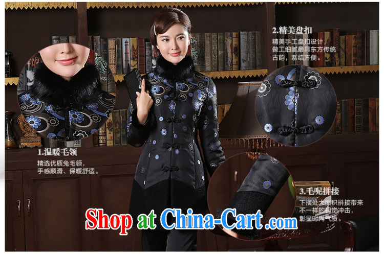 The CYD HO Kwun Tong' first night in Ms. elderly Chinese countrysides 2015 winter clothing new mom with parka brigades