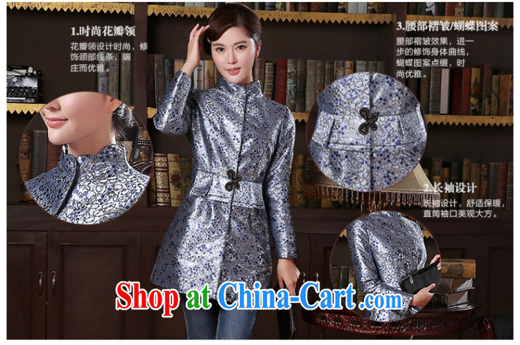 The CYD HO Kwun Tong' birds 2014 Turin Winter new quilted coat temperament cultivating Chinese improved Tang jackets TC 41,016 white XXXL pictures, price, brand platters! Elections are good character, the national distribution, so why buy now enjoy more preferential! Health