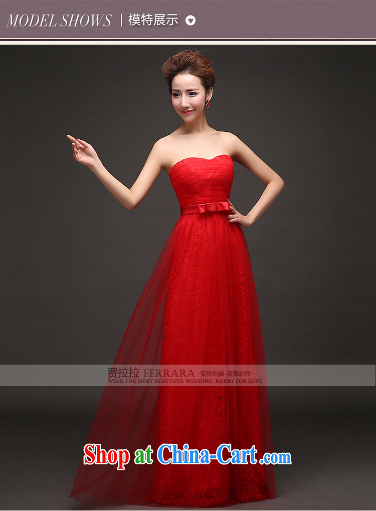 Ferrara 2015 new wedding dress Korean-style lace bare chest strap dress Evening Dress XL Suzhou shipping pictures, price, brand platters! Elections are good character, the national distribution, so why buy now enjoy more preferential! Health