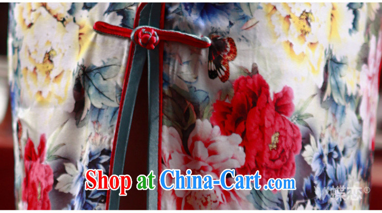 Butterfly Lovers 2015 spring new heavy silk long robes, improved and stylish beauty cheongsam dress 47,003 figure XXXL pictures, price, brand platters! Elections are good character, the national distribution, so why buy now enjoy more preferential! Health