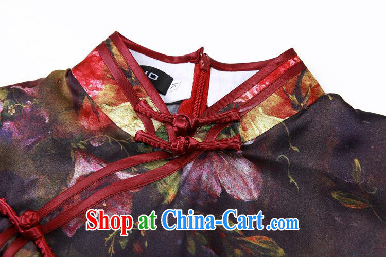 AIDS is also a 2014 new spring and summer with heavy Silk Cheongsam improved Stylish retro daily outfit skirt summer high figure XXXL pictures, price, brand platters! Elections are good character, the national distribution, so why buy now enjoy more preferential! Health