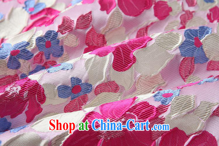 2014 autumn and winter, the girls improved stylish spell gross sleeveless quilted is not the Lao short cheongsam QF of 141,014 red XXL pictures, price, brand platters! Elections are good character, the national distribution, so why buy now enjoy more preferential! Health