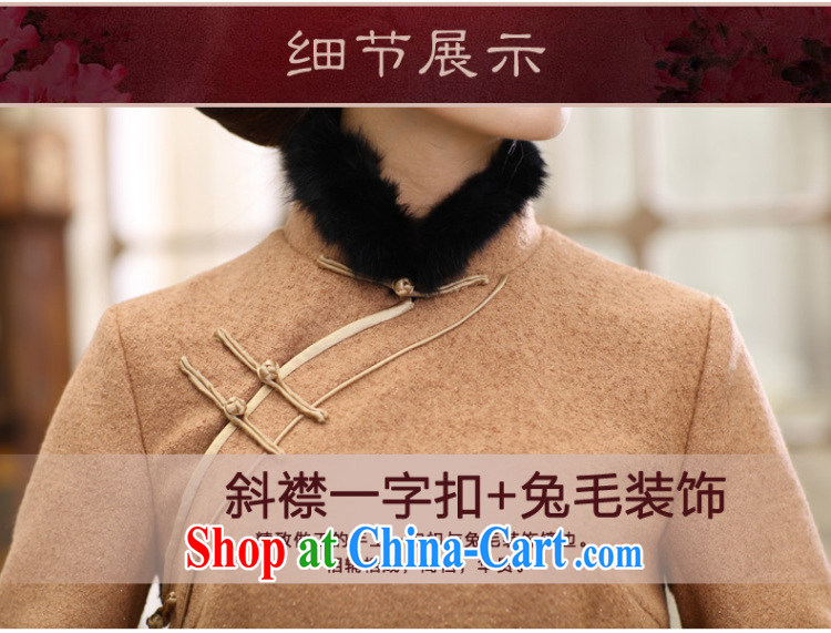 Butterfly Lovers 2015 spring new stylish and improved wool cheongsam dress retro long-sleeved daily gross outfit? 49,140 figure XXL pictures, price, brand platters! Elections are good character, the national distribution, so why buy now enjoy more preferential! Health
