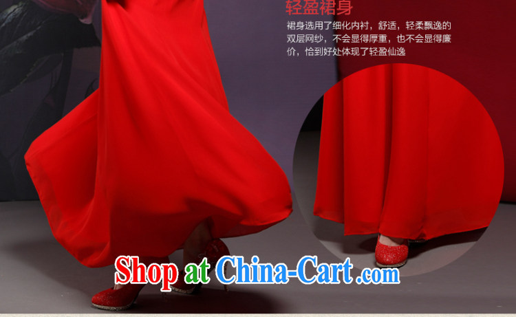 Love, Ms Audrey EU Yuet-mee, RobinIvy) New Chinese wedding ceremony clothing long sleeved qipao improved stylish bridal toast clothing cheongsam dress Q 14,717 red XL pictures, price, brand platters! Elections are good character, the national distribution, so why buy now enjoy more preferential! Health