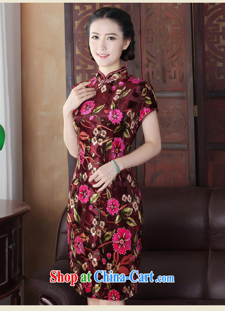 The Yee-sa 2015 summer classic and stylish retro floral three-dimensional Leisure Short cheongsam dress daily improved cheongsam 3157 Y B 3 XL pictures, price, brand platters! Elections are good character, the national distribution, so why buy now enjoy more preferential! Health