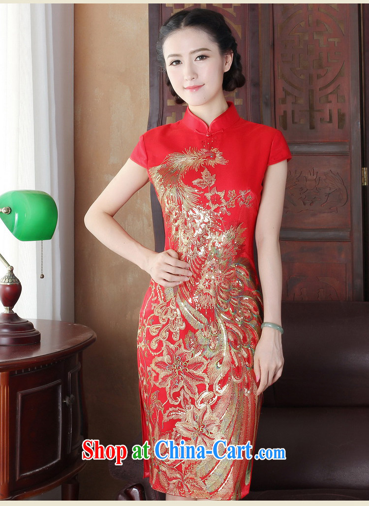 The Yee-sa 2015 new summer wedding dresses short-sleeved toast serving the door dress cheongsam dress 2035 Y B 2 XL pictures, price, brand platters! Elections are good character, the national distribution, so why buy now enjoy more preferential! Health