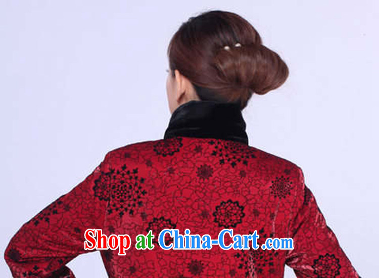 According to the older women with short quilted coat older persons Spring and Winter warm Tang with quilted coat middle-aged female, for stitching Tang with quilted coat red 3XL pictures, price, brand platters! Elections are good character, the national distribution, so why buy now enjoy more preferential! Health