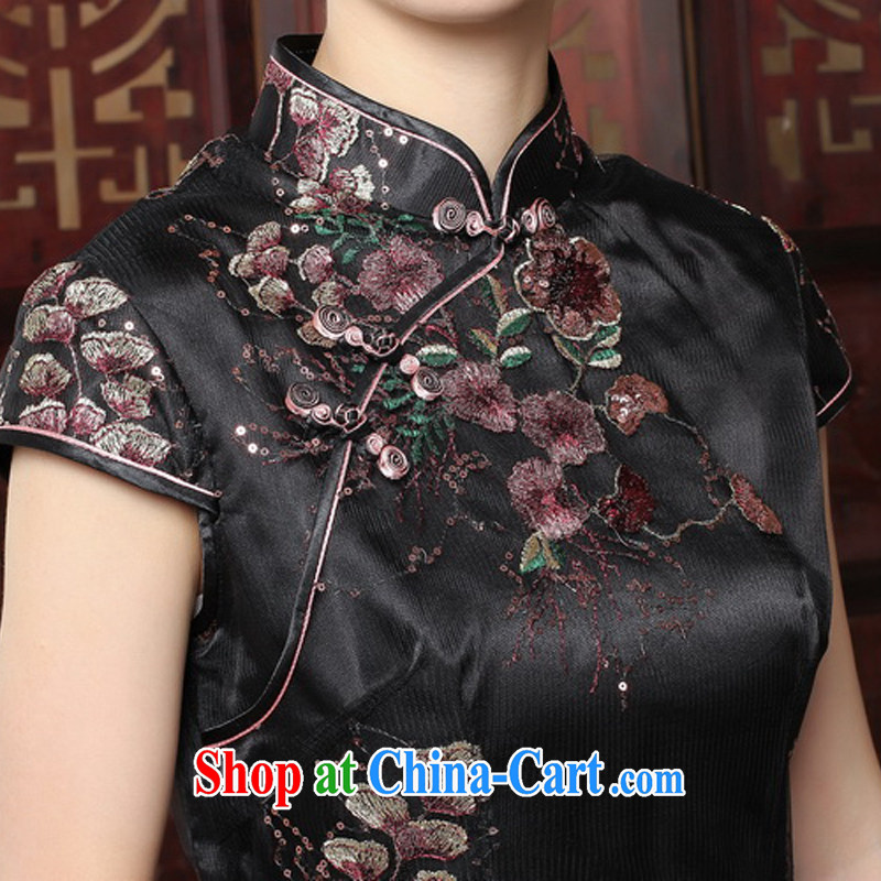 The Yee-sa 2015 new summer original female Chinese improved modern day qipao dresses 3088 Y B XL 3, cross-sectoral, Elizabeth, and shopping on the Internet