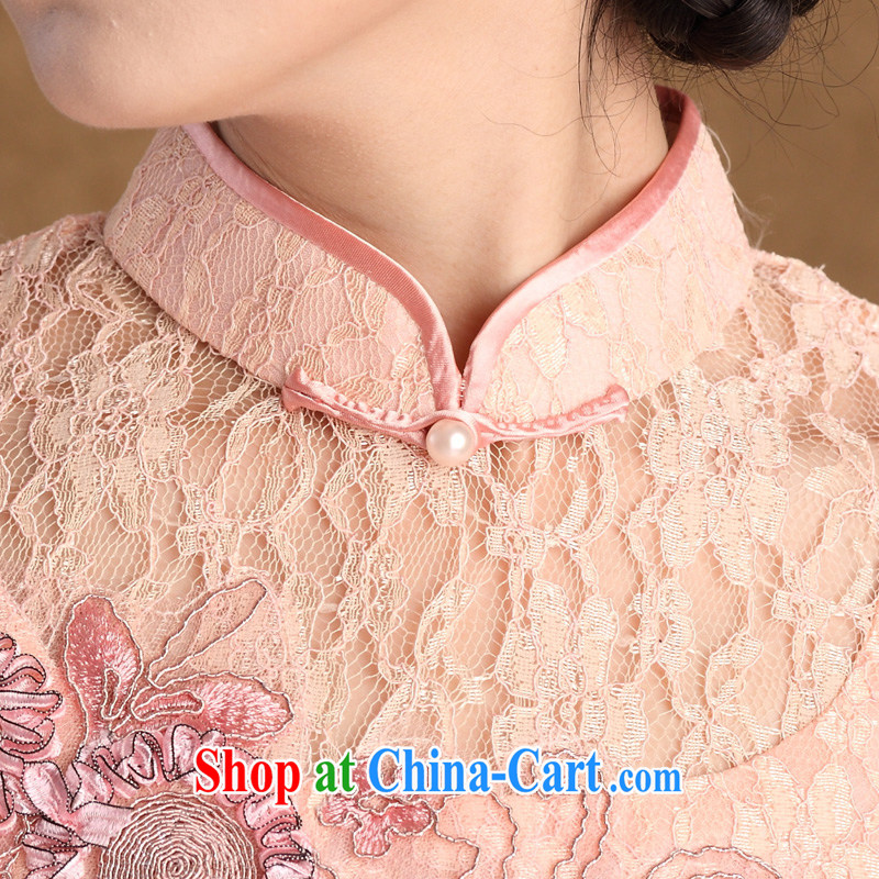 The Yee-sa 2015 summer new female lace beauty fashion improved cheongsam dress retro elegant 3138 Y B XL 3, cross-sectoral, Elizabeth, and shopping on the Internet
