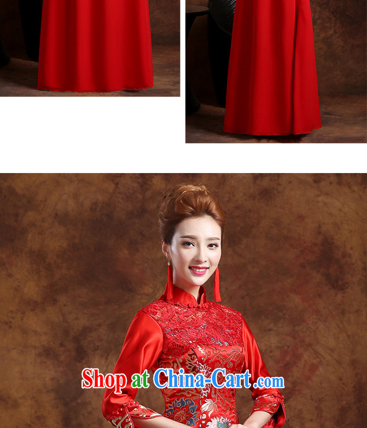 Sophie AIDS outfit than toasting Service Bridal Fashion 2015 new summer wedding dresses improved Chinese wedding dress Phoenix use SU wo service dresses red XXL pictures, price, brand platters! Elections are good character, the national distribution, so why buy now enjoy more preferential! Health