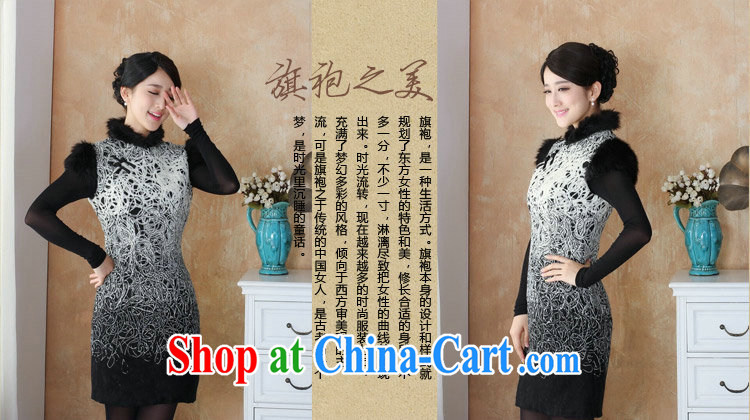 Dan smoke-free fall and winter cheongsam dress Chinese cheongsam lace composite edges, stamp duty for cheongsam dress dresses show - 10 3 XL pictures, price, brand platters! Elections are good character, the national distribution, so why buy now enjoy more preferential! Health
