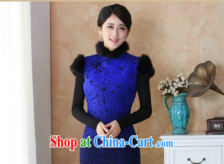 Dan smoke-free fall and winter cheongsam dress Chinese cheongsam lace composite edges, stamp duty for cheongsam dress dresses show - 10 3 XL pictures, price, brand platters! Elections are good character, the national distribution, so why buy now enjoy more preferential! Health