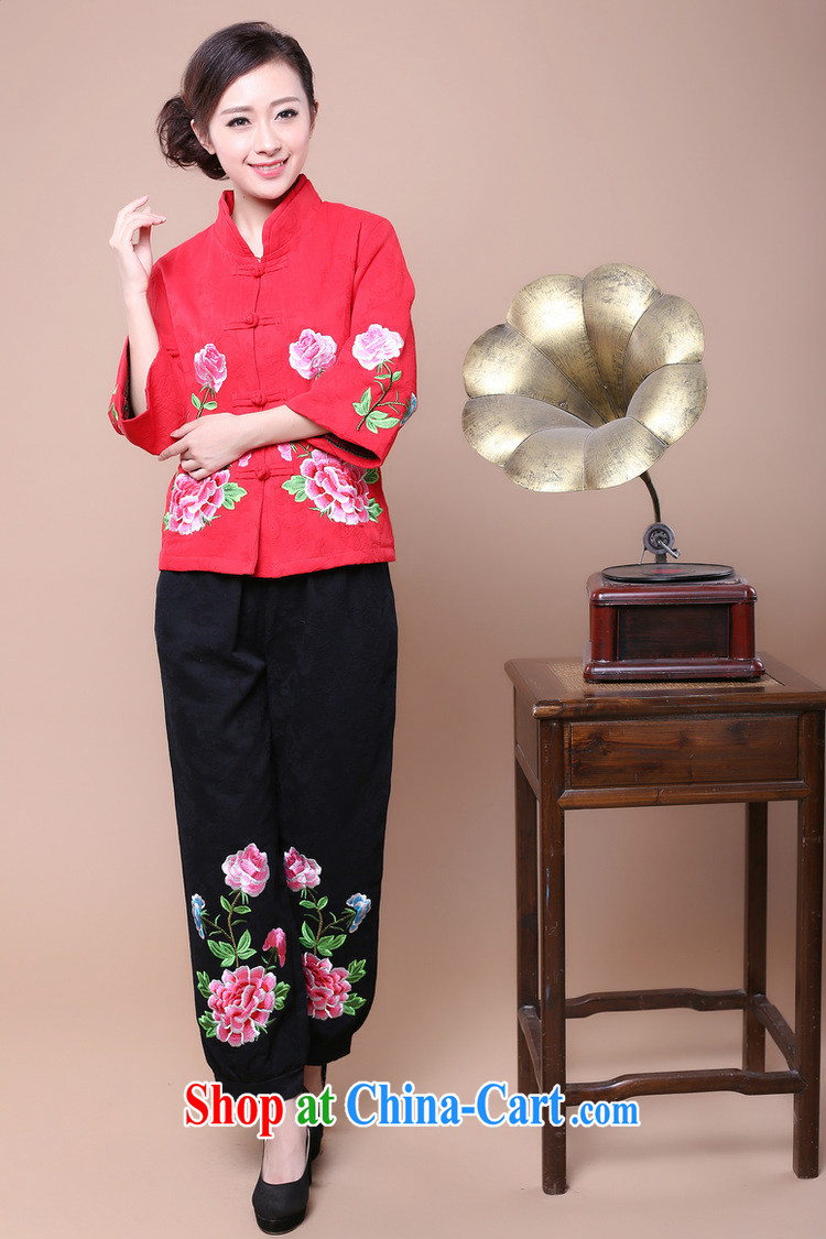 Air Shu Diane Chinese, Autumn 2014 with new, older MOM beauty T-shirt jacket Chinese Tang Women's clothes green XXXL pictures, price, brand platters! Elections are good character, the national distribution, so why buy now enjoy more preferential! Health