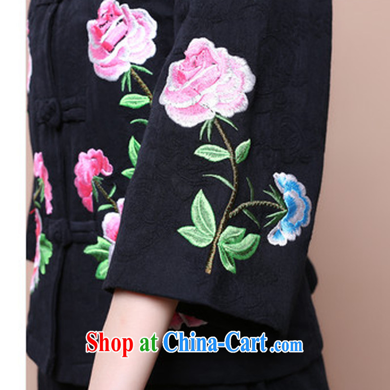 Air Shu Diane Tang replace Ms. load fall 2014 New, Old mother beauty T-shirt jacket Chinese Tang Women's clothes green XXXL, aviation Shu Diane outfit,/Tang, and Internet shopping