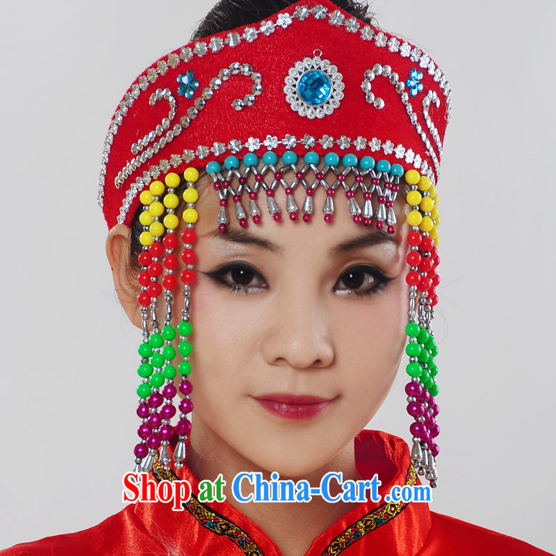 Double-122,014, genuine new Mongolia show serving ethnic minorities Mongolian folk girl costumes dance clothing HXYM - 0028 red XL, King coconut, shopping on the Internet