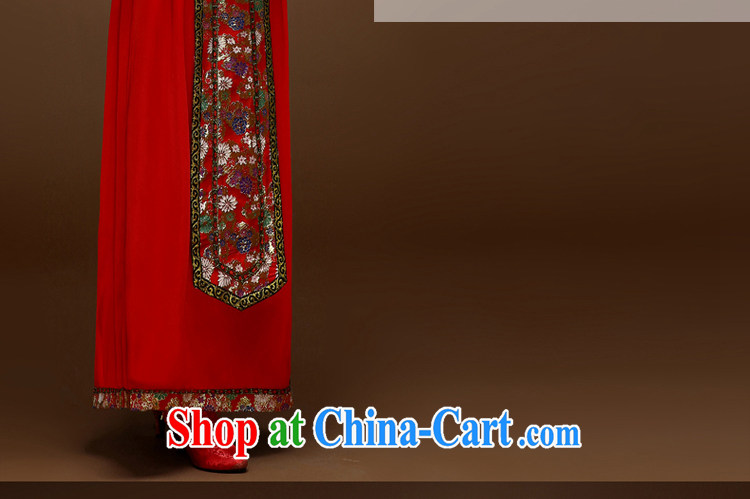A good service is 2015 New Spring Summer Chinese brides and married Yi wedding dress toast clothing qipao Sau Wo service red S pictures, price, brand platters! Elections are good character, the national distribution, so why buy now enjoy more preferential! Health