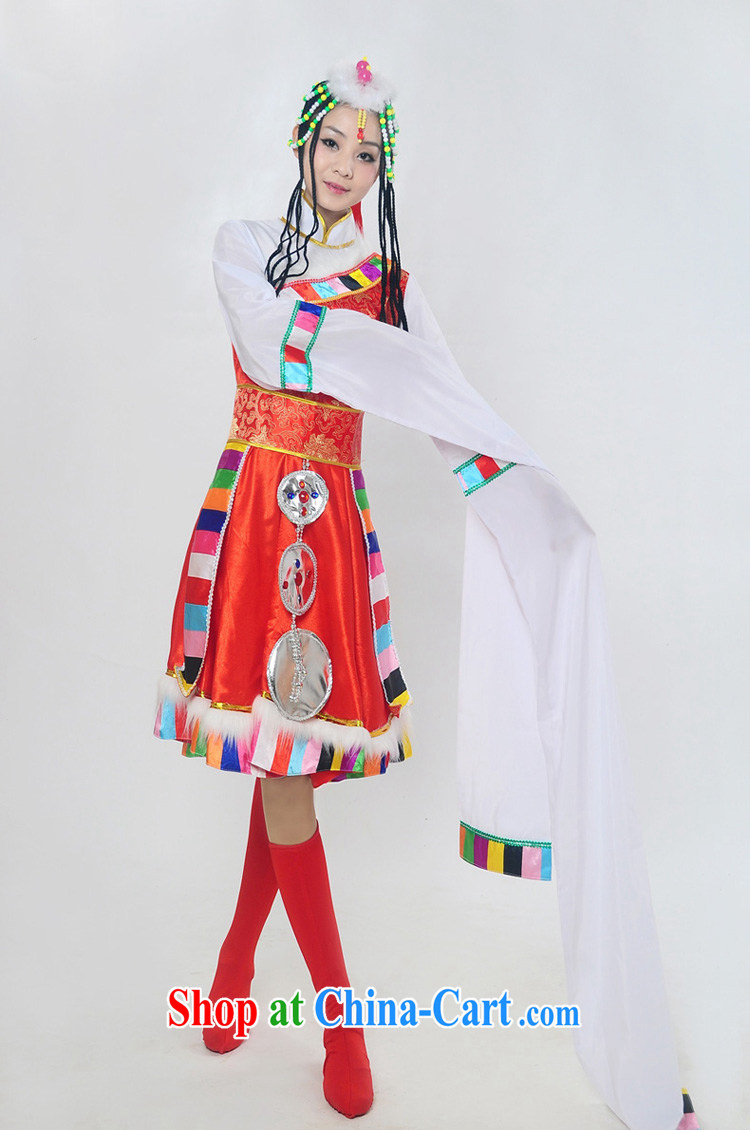 Dual 12 performing arts dream dress 2014 new Tibetan water cuff dance costumes minority theatrical clothing women HXYM - 0029 red S pictures, price, brand platters! Elections are good character, the national distribution, so why buy now enjoy more preferential! Health