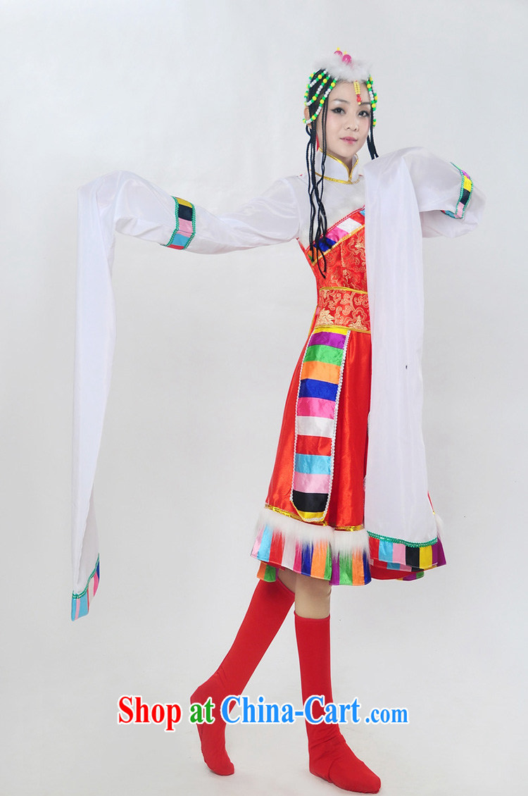 I should be grateful if you would arrange for her dream 2014 new Tibetan water cuff dance costumes minority theatrical clothing female HXYM 0029 red L pictures, price, brand platters! Elections are good character, the national distribution, so why buy now enjoy more preferential! Health