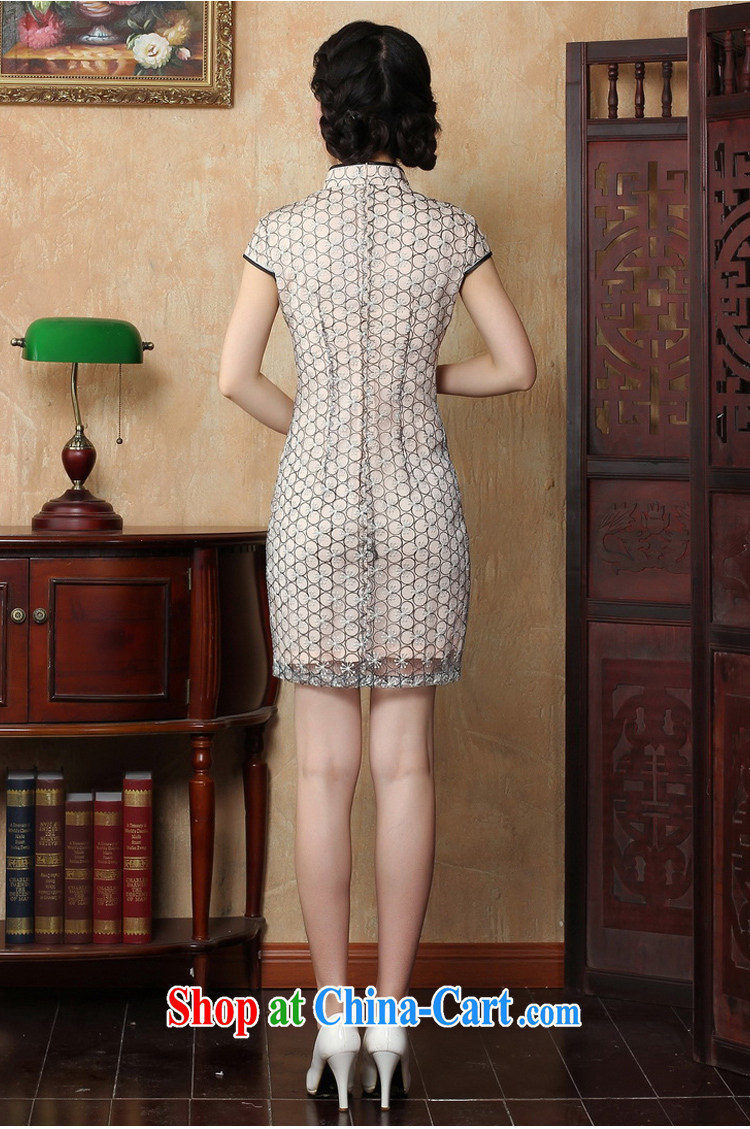 The Yee-Windsor cheongsam dress lace new 2015 summer improved stylish white beauty routine female Tang replace 3151 Y B 2 XL pictures, price, brand platters! Elections are good character, the national distribution, so why buy now enjoy more preferential! Health
