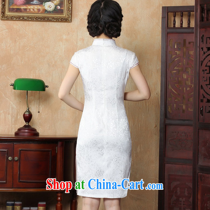 The Yee-Windsor hit a red new, summer 2014 improved cheongsam dress stylish stamp duty rose cotton daily cheongsam dress Y B 2 XL, cross-sectoral, Elizabeth, and shopping on the Internet
