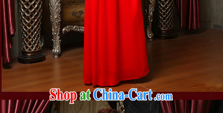 Honey, bride winter bridal dresses long dresses bridal wedding toast serving larger wedding Xiao Fengxian embroidery dress red XXXL pictures, price, brand platters! Elections are good character, the national distribution, so why buy now enjoy more preferential! Health
