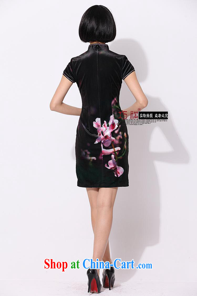As regards genuine 2014 registration takes the wool short cheongsam dress elegant and stylish improved wool dresses 8010 photo color XXXL pictures, price, brand platters! Elections are good character, the national distribution, so why buy now enjoy more preferential! Health