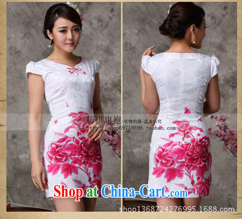 As regards 2014 stylish improved cheongsam cycle will soon smoke Chinese improved cheongsam dress 3 Color Registration take improved cheongsam dress red XXL pictures, price, brand platters! Elections are good character, the national distribution, so why buy now enjoy more preferential! Health