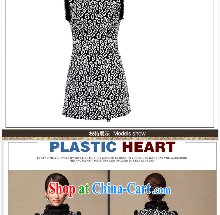As regards genuine 2014 new hair style qipao cheongsam dress improved stylish rabbit hair for everyday dress picture color XXXL pictures, price, brand platters! Elections are good character, the national distribution, so why buy now enjoy more preferential! Health