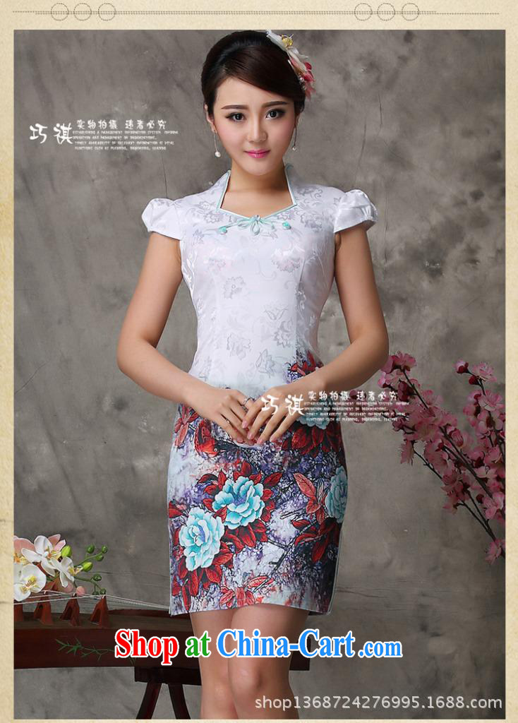 Long-term supply improved cheongsam stylish modern improved cheongsam dress a generation, improved cheongsam wholesale red XXL pictures, price, brand platters! Elections are good character, the national distribution, so why buy now enjoy more preferential! Health