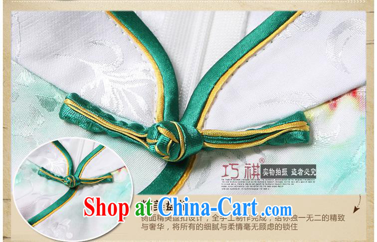 As regards new retro cheongsam dress summer 2014 Stylish retro dresses daily retro fashion cheongsam cheongsam green XXL pictures, price, brand platters! Elections are good character, the national distribution, so why buy now enjoy more preferential! Health