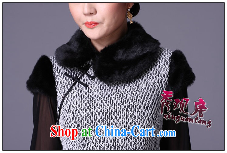 Cyd Ho Kwun Tong chopper dream 2015 winter clothing new cheongsam/fall/winter improved fashion style cheongsam dress/G 19,113 picture color XXL pictures, price, brand platters! Elections are good character, the national distribution, so why buy now enjoy more preferential! Health