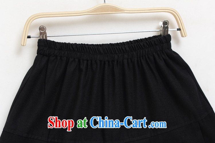 2014 fall and winter New Tang with improved Han-Chinese ethnic wind shirwal trousers girls trousers high waist 8002 black are code pictures, price, brand platters! Elections are good character, the national distribution, so why buy now enjoy more preferential! Health