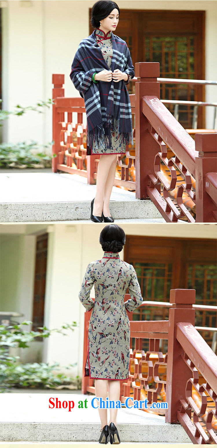 Still, the 2014 autumn and winter new style graphics thin Chinese dresses daily long-sleeved improved cheongsam Golden Age. XXXL pictures, price, brand platters! Elections are good character, the national distribution, so why buy now enjoy more preferential! Health